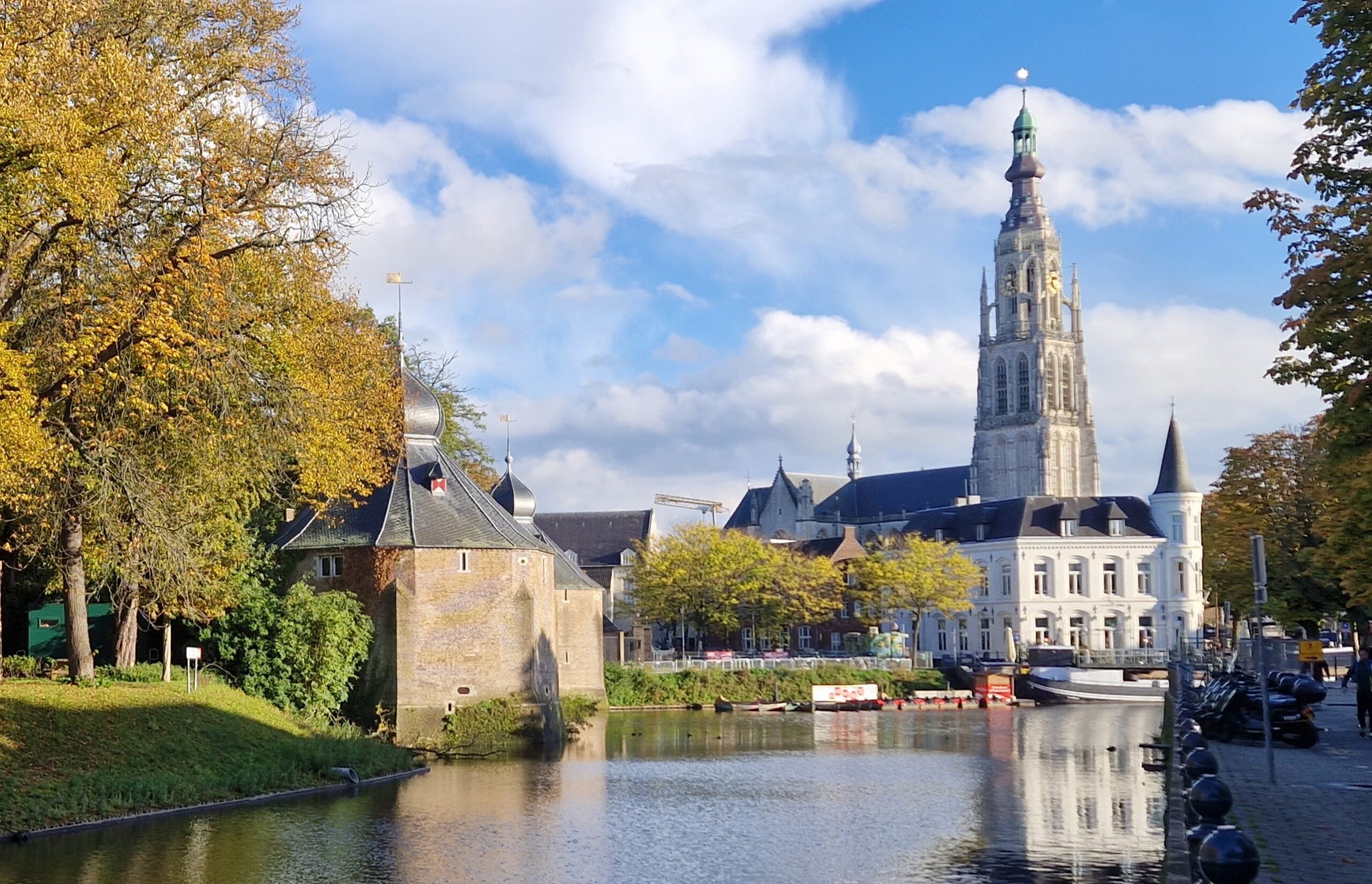 Aangezicht van Breda overdag