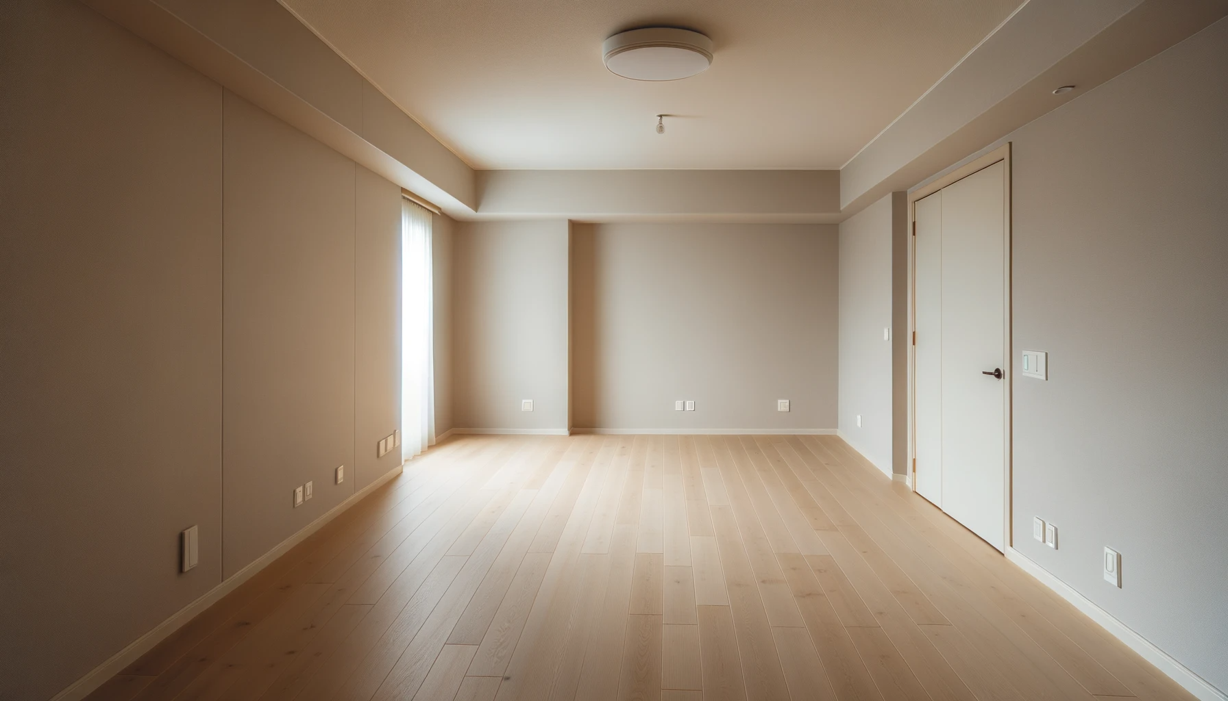Een woning zonder meubels Een woning zonder meubels