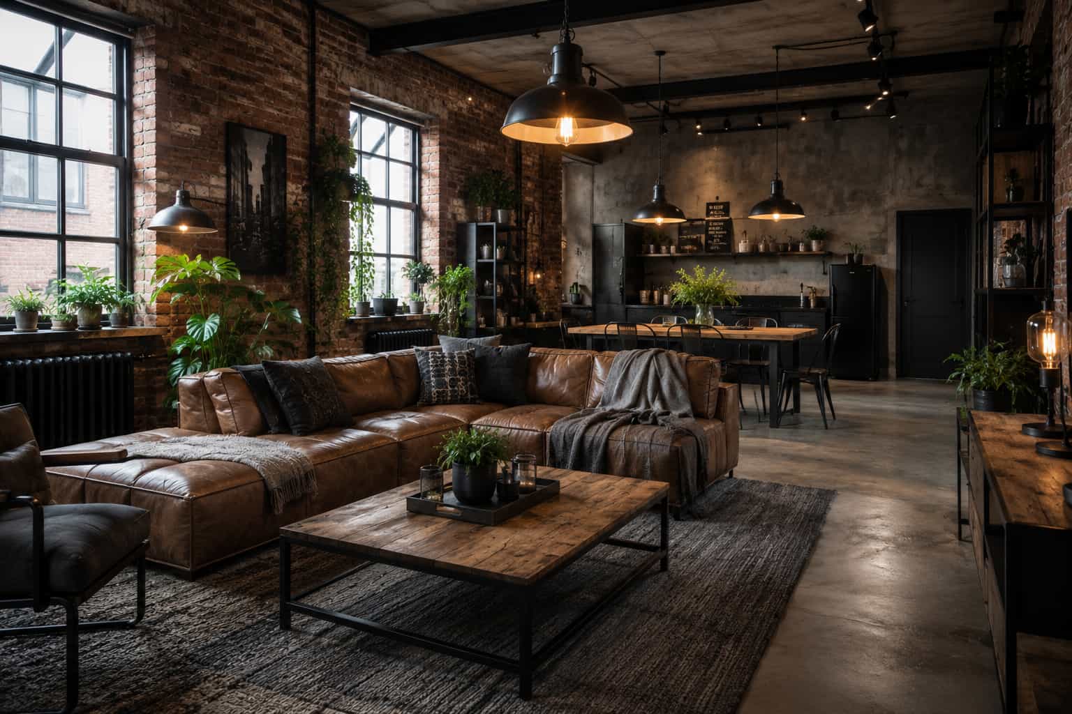 Industrieel interieur Industrieel interieur