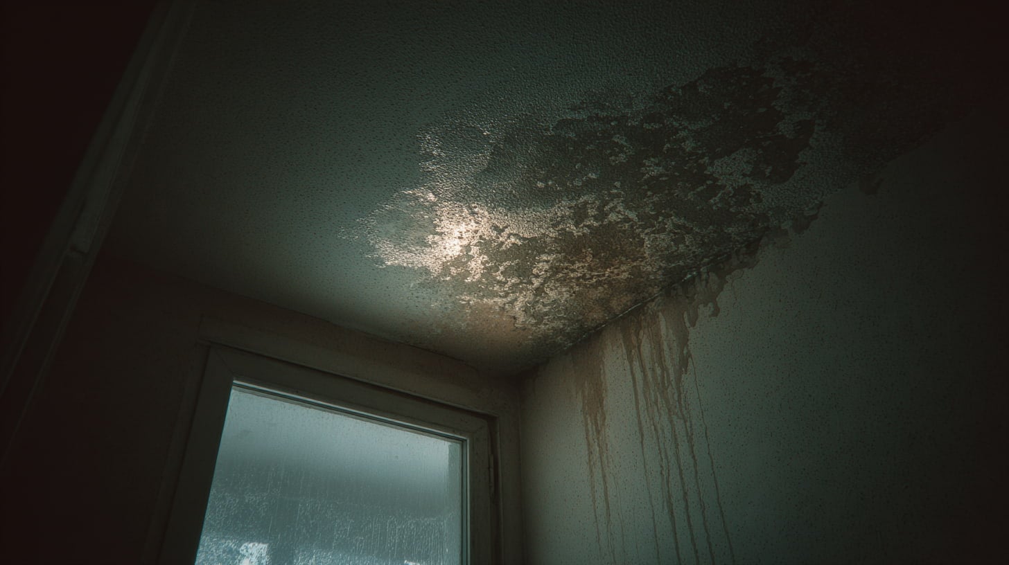 Lekkend plafond in een huurwoning