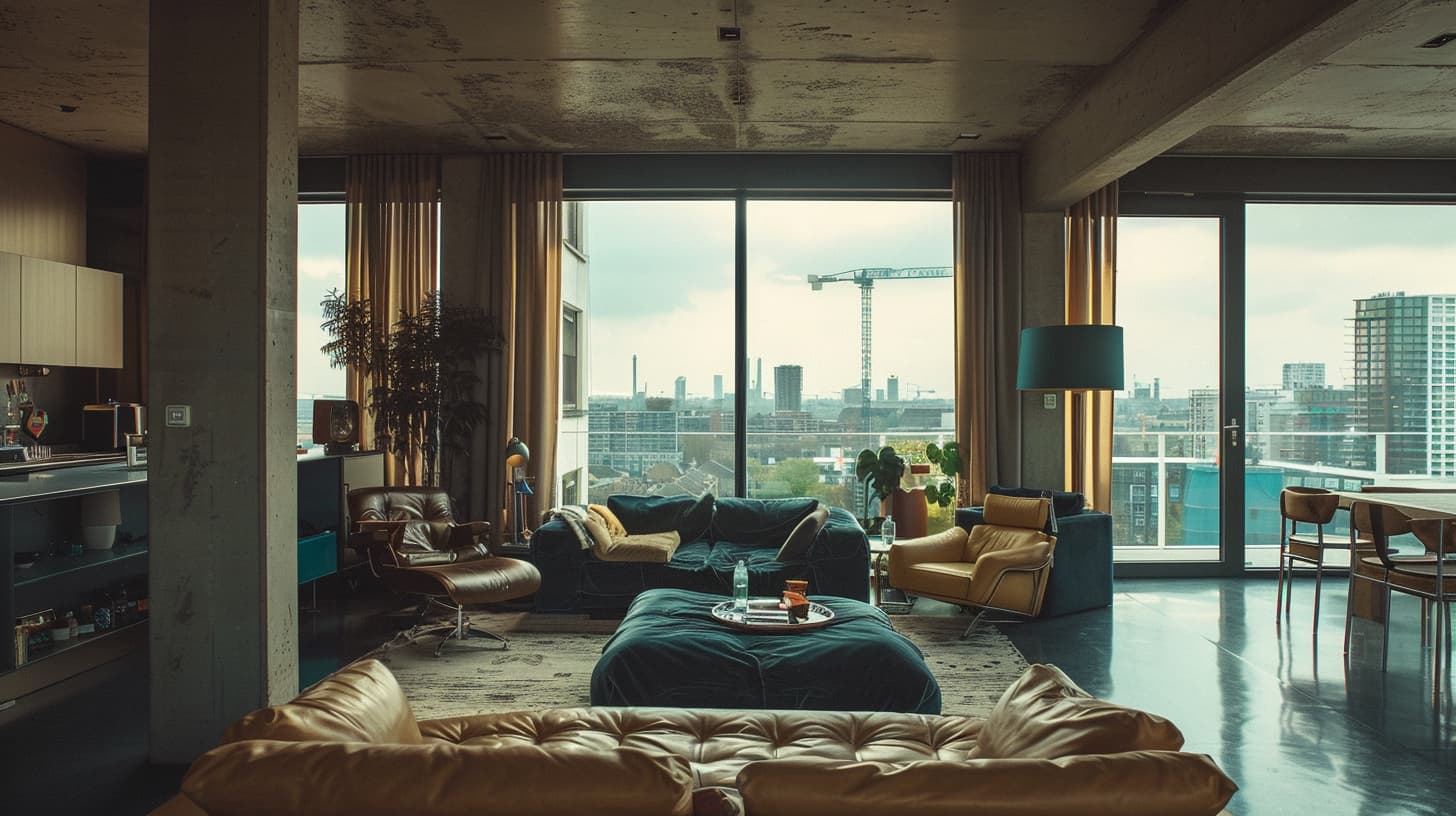 Luxe penthouse in Rotterdam met uitzicht over de stad