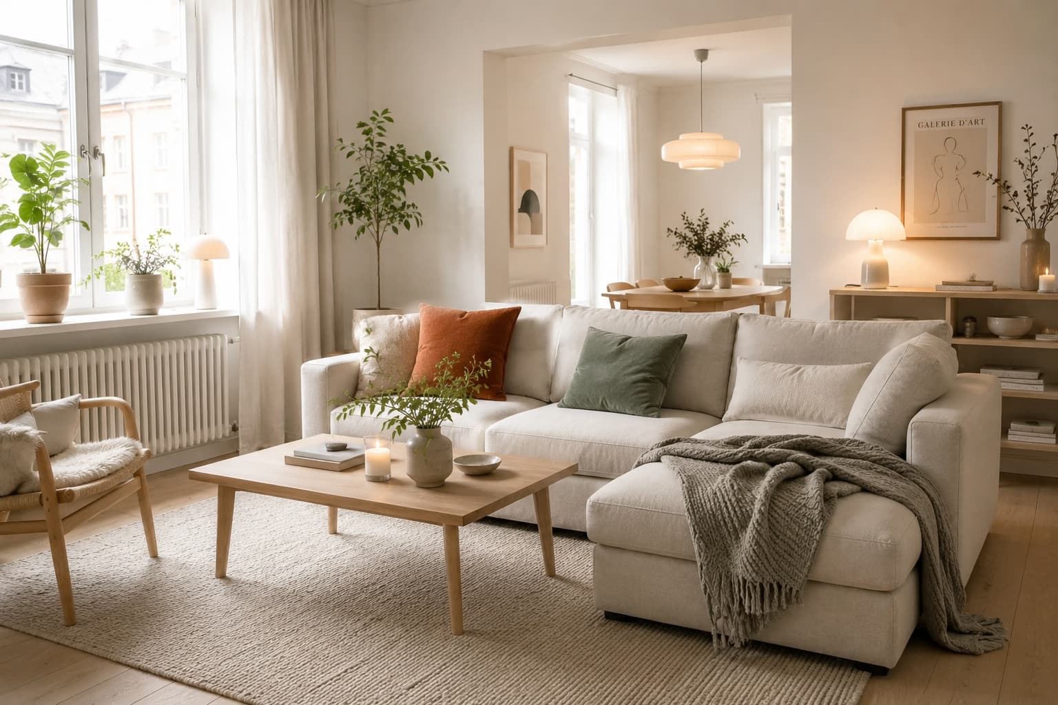 Scandinavisch interieurstijl Scandinavisch interieurstijl